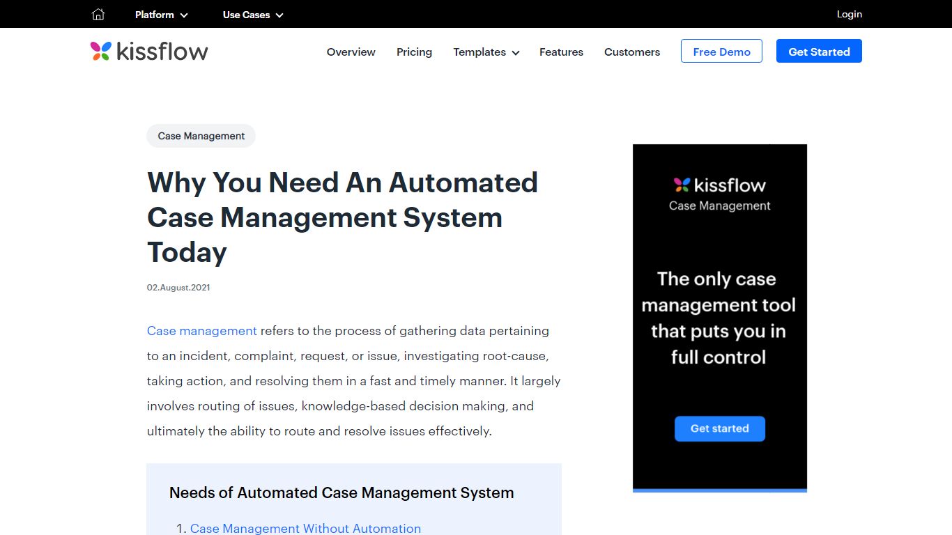 Why You Need An Automated Case Management System Today